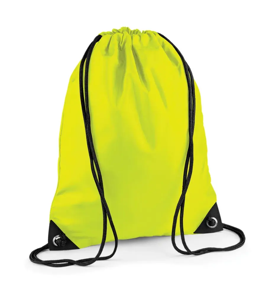 67129 - Premium Gymsac, fluorescent yellow — productfoto 22