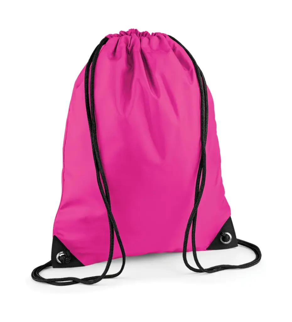 67129 - Premium Gymsac, fuchsia — productfoto 17