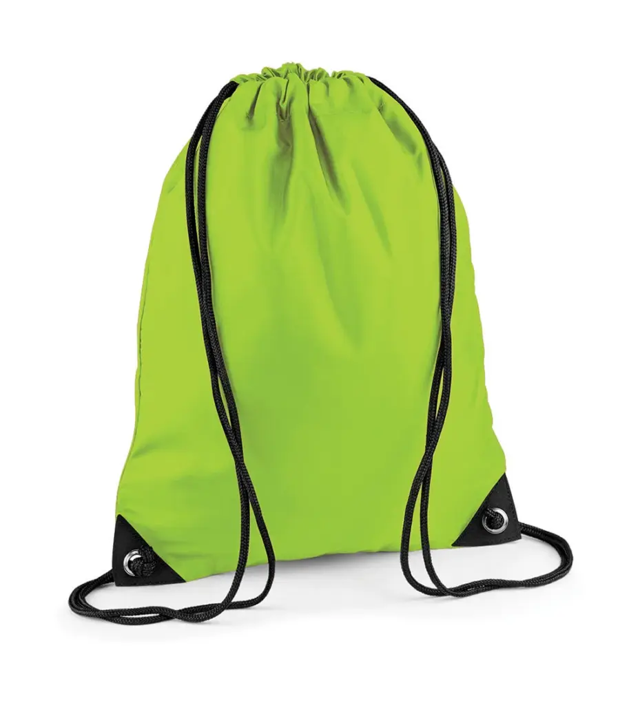 67129 - Premium Gymsac, lime green — productfoto 20