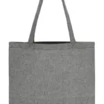 671_57_105_f-2023_01jpg - Hidalgo-werbeartikel 67157 - Recycled Cotton/Polyester Tote LH, black heather — productfoto 2