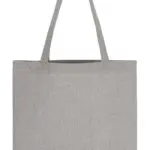 671_57_162_f-2023_01jpg - Hidalgo-werbeartikel 67157 - Recycled Cotton/Polyester Tote LH, grey heather — productfoto 3