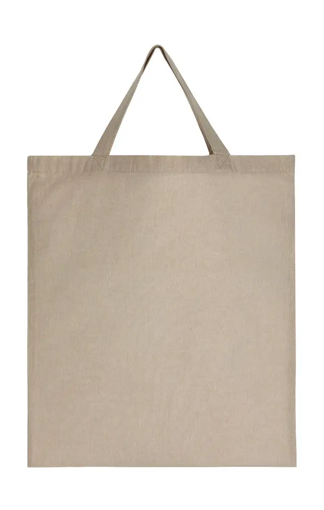 67257 - Recycled Cotton/Polyester Tote SH, natural heather