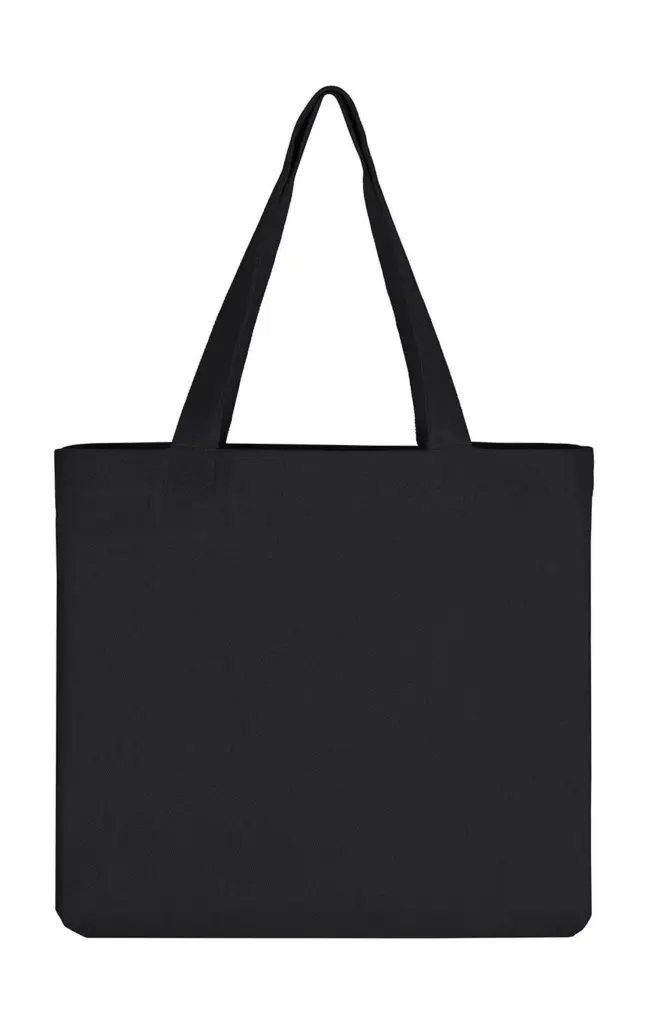 67457 - Canvas Wide Shopper LH, black