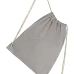 67757 - Recycled Cotton/Polyester Backpack DD, grey heather — productfoto 3