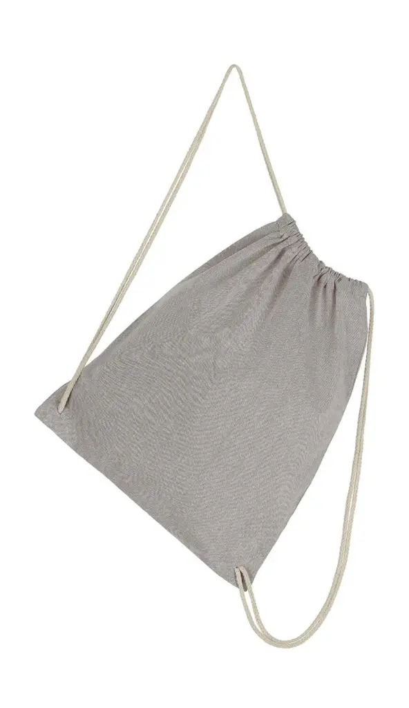 67757 - Recycled Cotton/Polyester Backpack DD, grey heather — productfoto 3