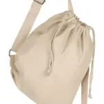 67857 - Canvas Backpack Straps and Drawstring, natural