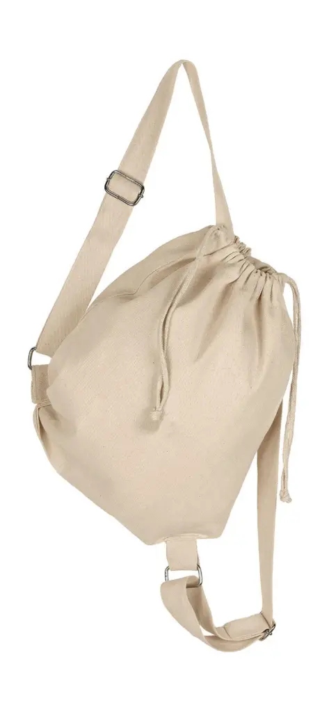 67857 - Canvas Backpack Straps and Drawstring, natural