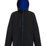 71417 - Navigate 2-Layer Hooded Softshell Jacket, black/new royal