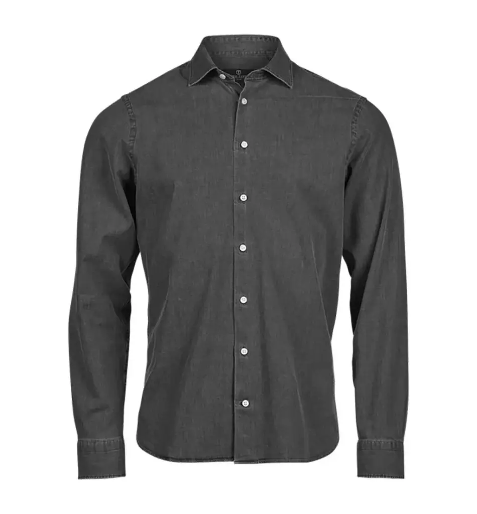 71454 - Denim Shirt, black denim