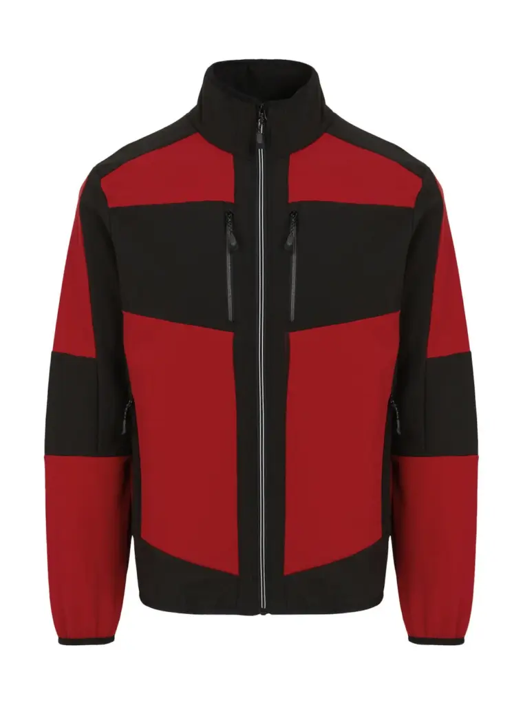 71517 - E-Volve 2-Layer Softshell Jacket, classic red / black — productfoto 3