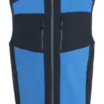 71717 - E-Volve Softshell Bodywarmer, strong blue/navy — productfoto 2