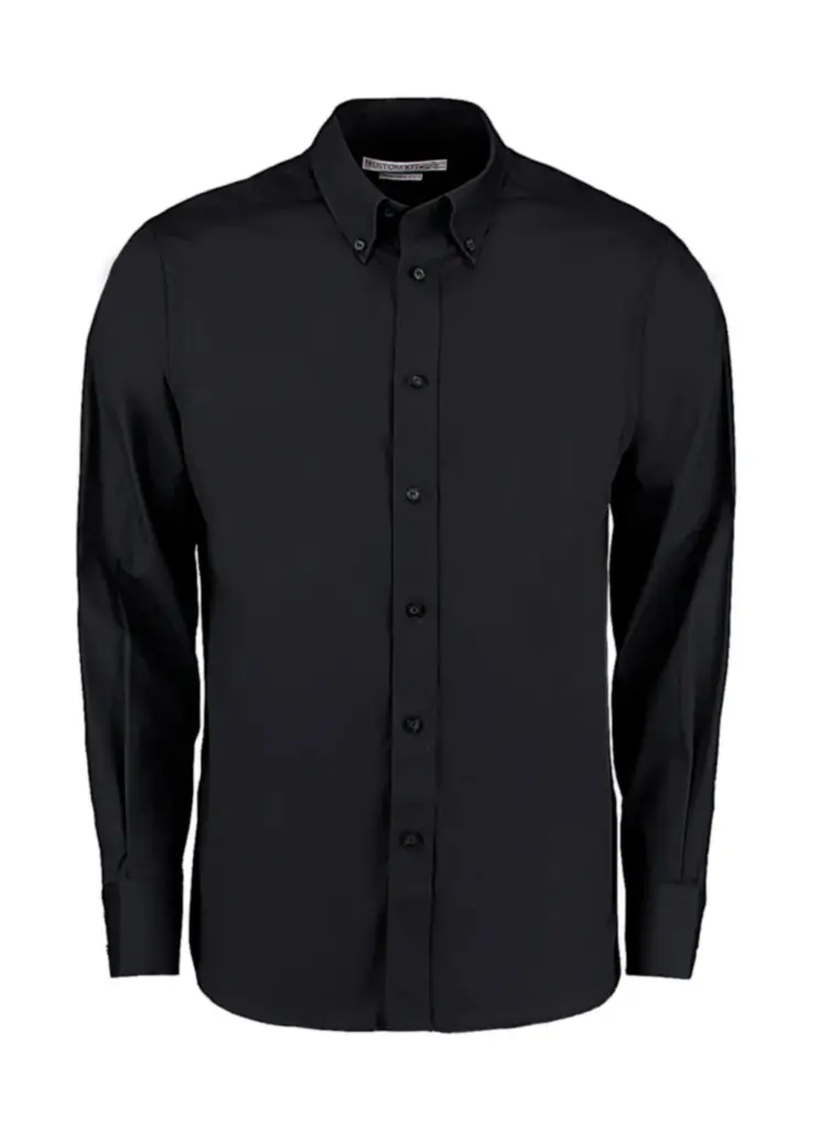 72411 - Tailored Fit City Shirt, black — productfoto 2
