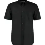 73111 - Classic Fit Workwear Oxford Shirt SSL, black — productfoto 2