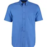 73111 - Classic Fit Workwear Oxford Shirt SSL, italian blue — productfoto 4