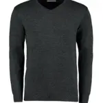 76211 - Classic Fit Arundel V Neck Sweater, graphite — productfoto 2
