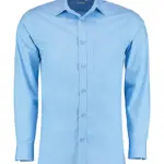 77111 - Tailored Fit Poplin Shirt, light blue — productfoto 5