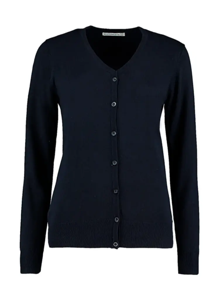 77411 - Women's Classic Fit Arundel V Neck Cardigan, navy — productfoto 2