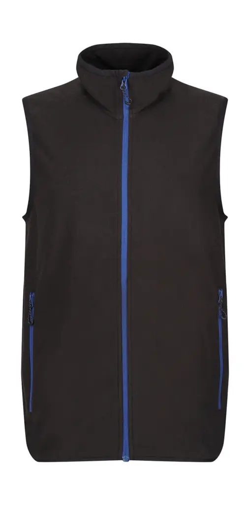77417 - Navigate Fleece Bodywarmer, black/new royal