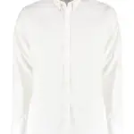 77611 - Slim Fit Stretch Oxford Shirt LS, white