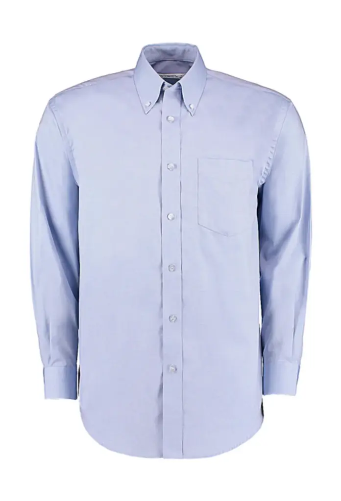 778_11_321_f-2018_01jpg - Hidalgo 77811 - Classic Fit Premium Oxford Shirt, light blue — productfoto 4
