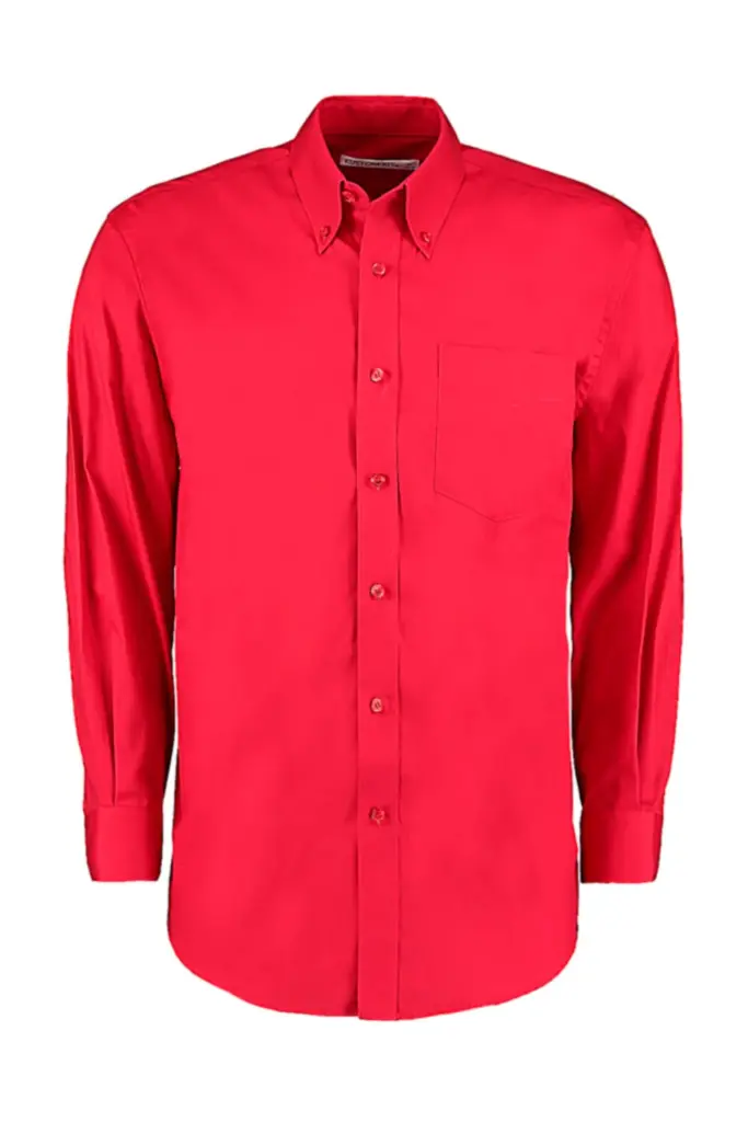 778_11_400_f-2018_01jpg - Hidalgo 77811 - Classic Fit Premium Oxford Shirt, red — productfoto 5