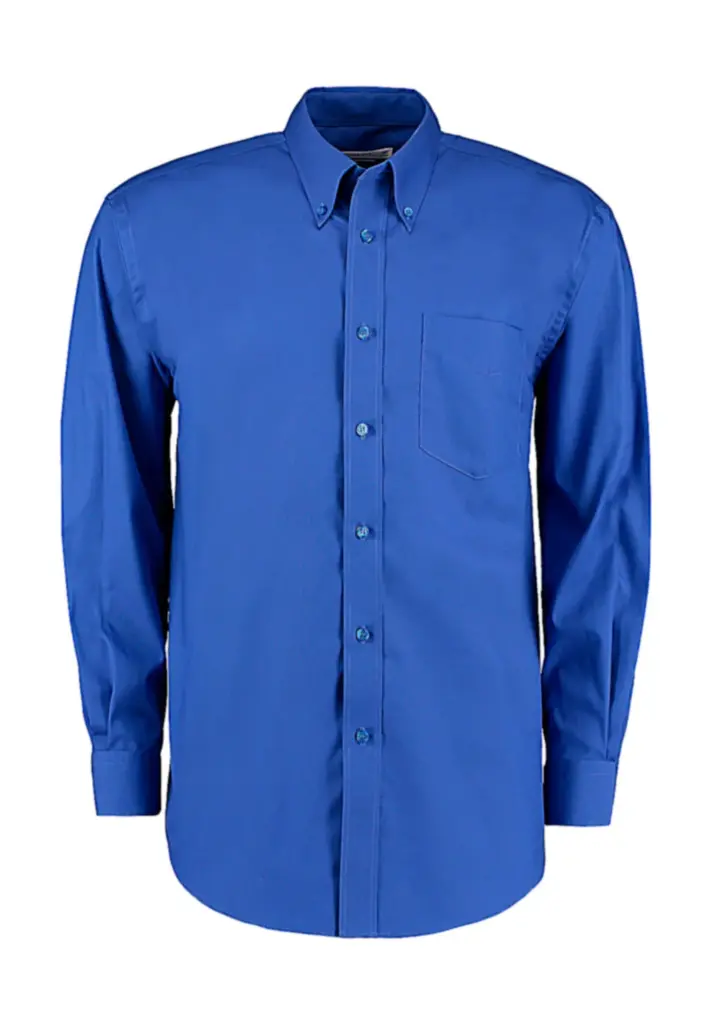 778_11_300_f-2018_01jpg - Hidalgo 77811 - Classic Fit Premium Oxford Shirt, royal — productfoto 3