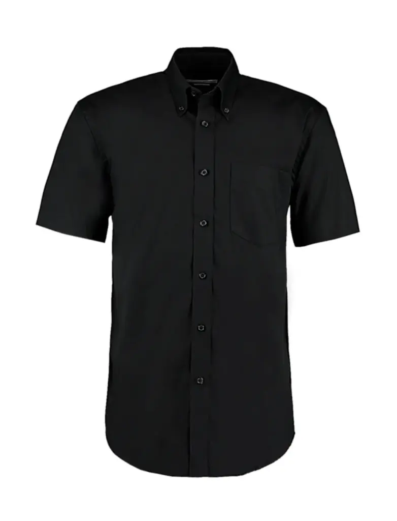 78411 - Classic Fit Premium Oxford Shirt SSL, black — productfoto 2
