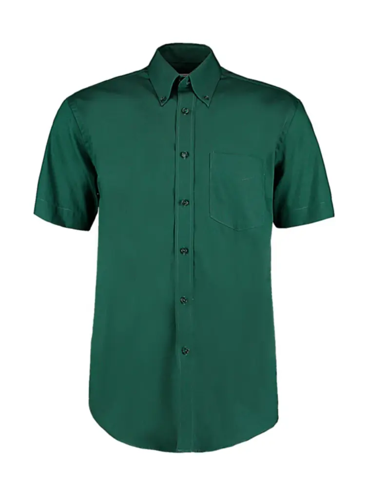 78411 - Classic Fit Premium Oxford Shirt SSL, bottle green — productfoto 7