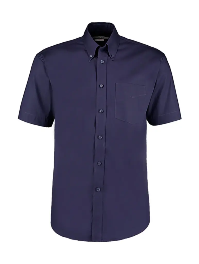78411 - Classic Fit Premium Oxford Shirt SSL, midnight navy — productfoto 4