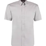78411 - Classic Fit Premium Oxford Shirt SSL, silver grey — productfoto 8
