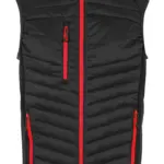 78817 - Men's Navigate Hybrid Bodwarmer, black / classic red — productfoto 3