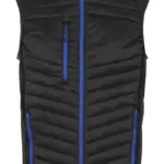 78817 - Men's Navigate Hybrid Bodwarmer, black/new royal — productfoto 2