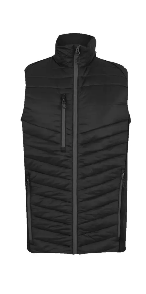 78817 - Men's Navigate Hybrid Bodwarmer, black/seal grey