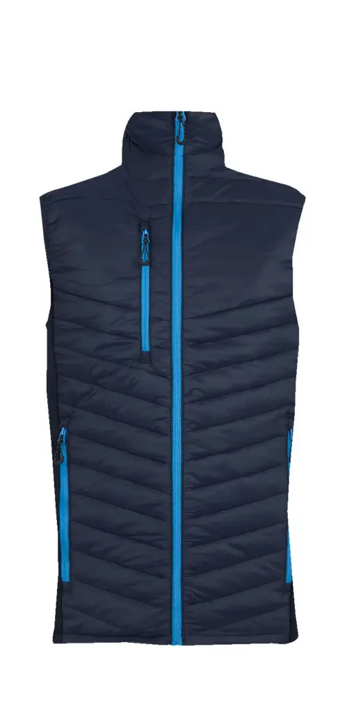 78817 - Men's Navigate Hybrid Bodwarmer, navy/french blue — productfoto 4