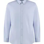 79011 - Tailored Fit Premium Contrast Oxford Shirt, light blue/navy — productfoto 3
