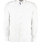 79011 - Tailored Fit Premium Contrast Oxford Shirt, white/mid blue — productfoto 2