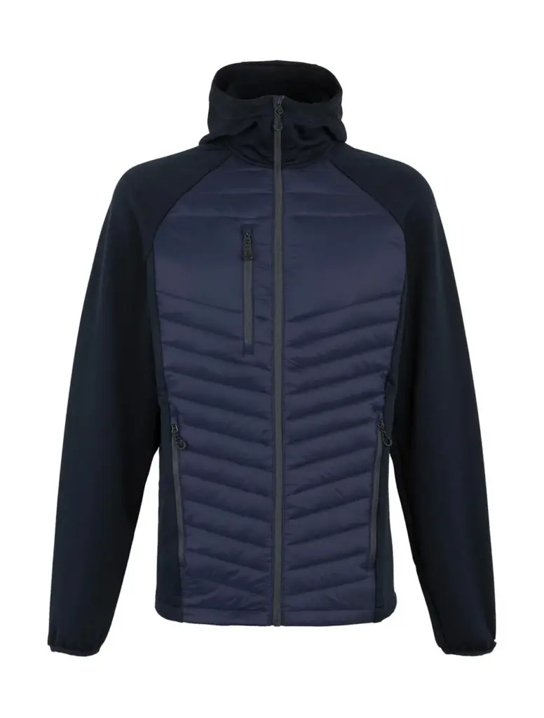 790_17_265_f-2025_01jpg - Hidalgo 79017 - Men’s Navigate Hybrid Hooded Jacket, navy/seal grey — productfoto 5