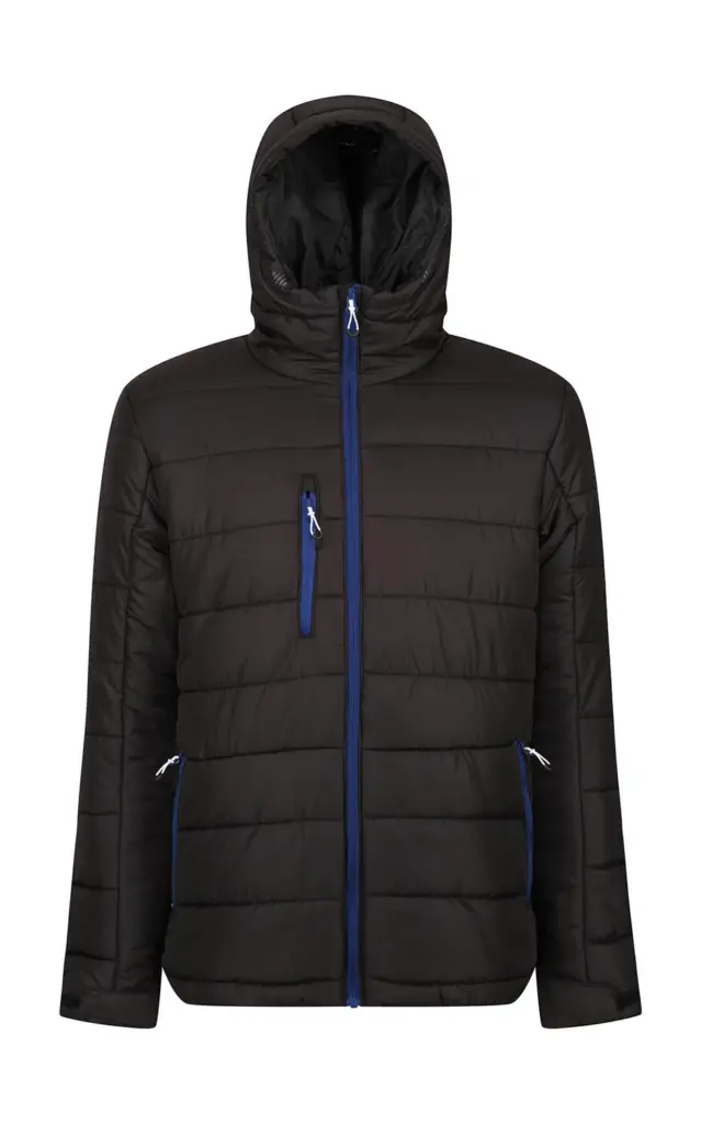 79117 - Men’s Navigate Thermal Hooded Jacket, black/new royal — productfoto 2