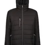 79117 - Men’s Navigate Thermal Hooded Jacket, black/seal grey
