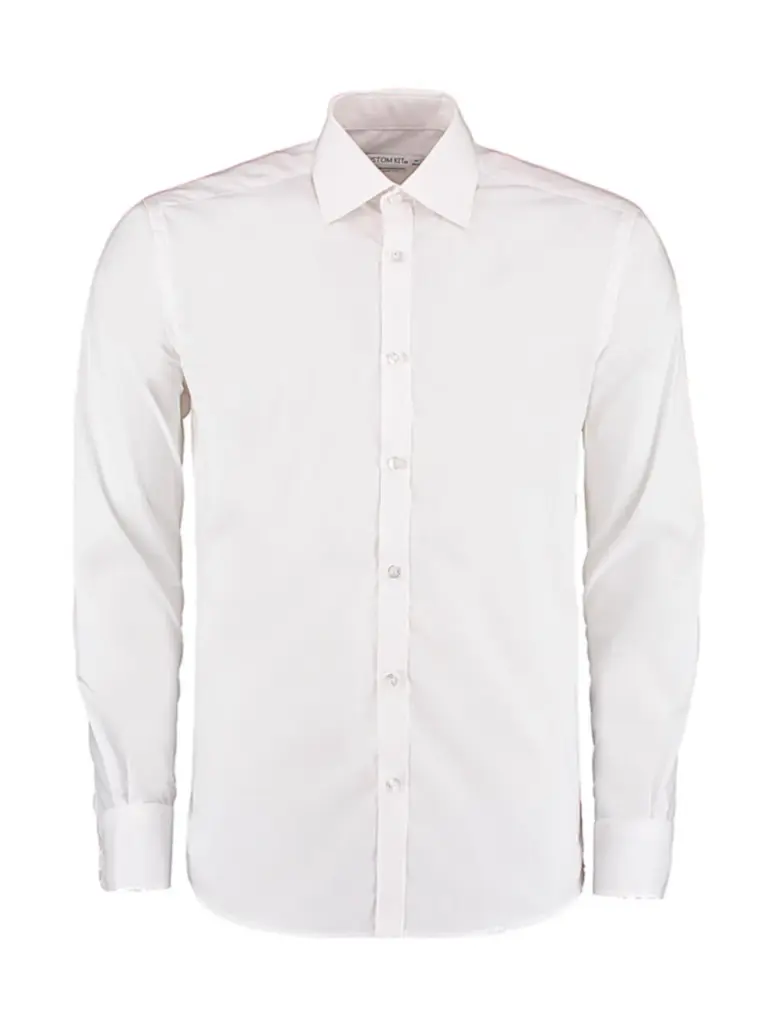 79811 - Slim Fit Business Shirt LS, white