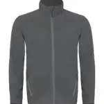 80142 - Coolstar/men Fleece Full Zip, steel grey — productfoto 2