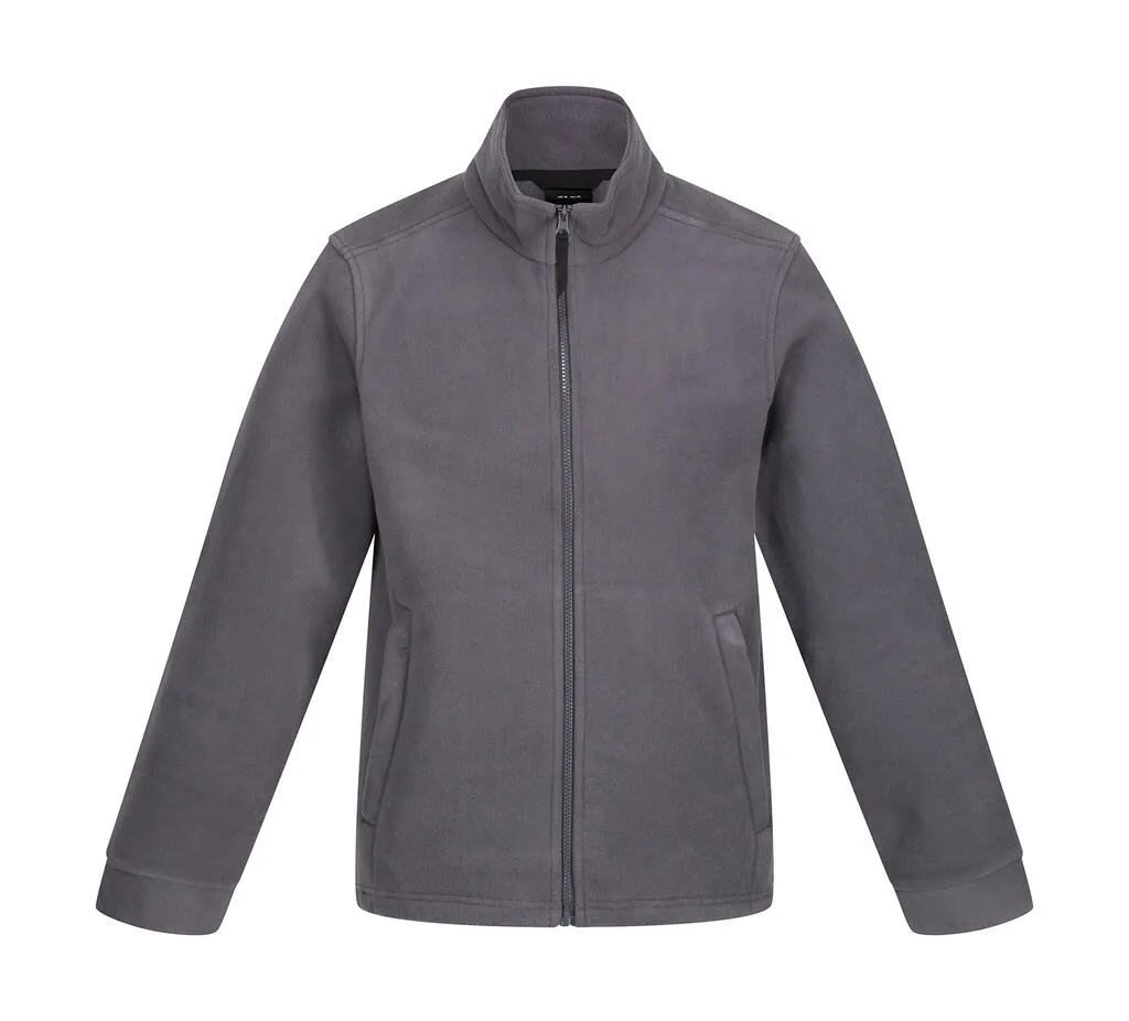 802_17_129_f-2022_01jpg - Hidalgo 80217 - Classic Fleece Jacket, seal grey — productfoto 2