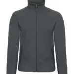 80342 - ID.501 Micro Fleece Full Zip, dark grey — productfoto 3