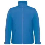 81042 - Hooded Softshell/kids, azur blue — productfoto 3