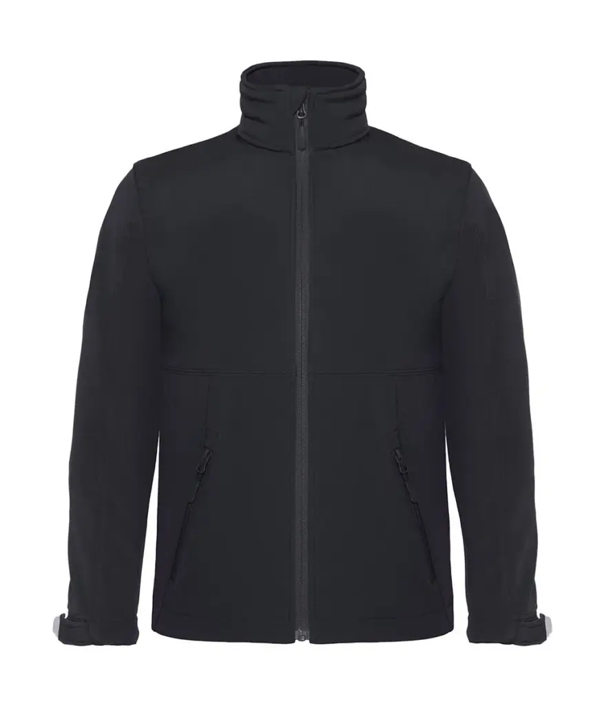 81042 - Hooded Softshell/kids, black