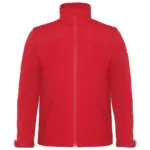 81042 - Hooded Softshell/kids, red — productfoto 4