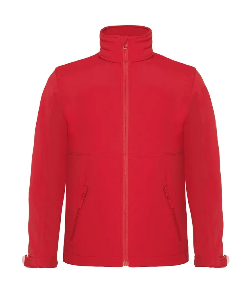 81042 - Hooded Softshell/kids, red — productfoto 4