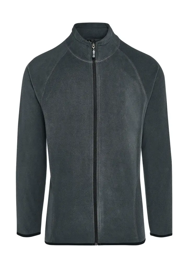 81152 - Signature Tagless Microfleece Full Zip Men, charcoal — productfoto 2