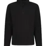 82117 - Micro Zip Neck Fleece, black