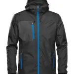 83618 - Stormtech Men's Olympia Shell, black / azure — productfoto 2